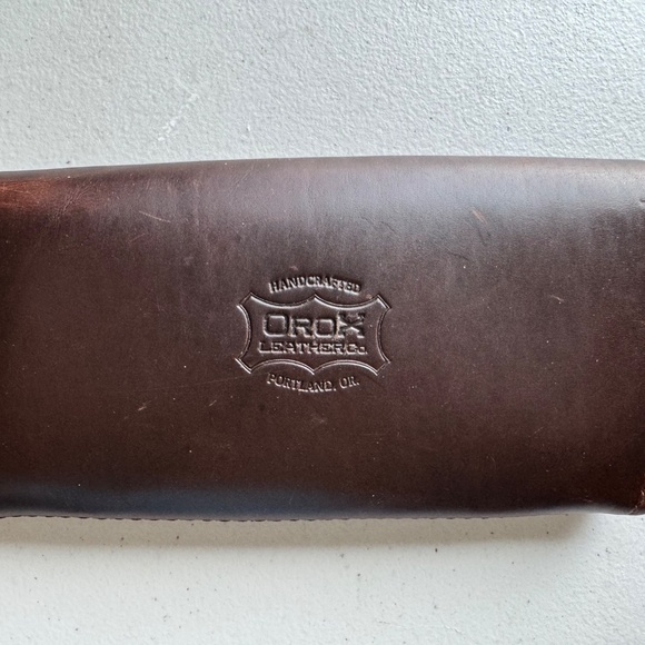 Orox Leather Co. Merces Clutch Wallet, Brown - Picture 2 of 7